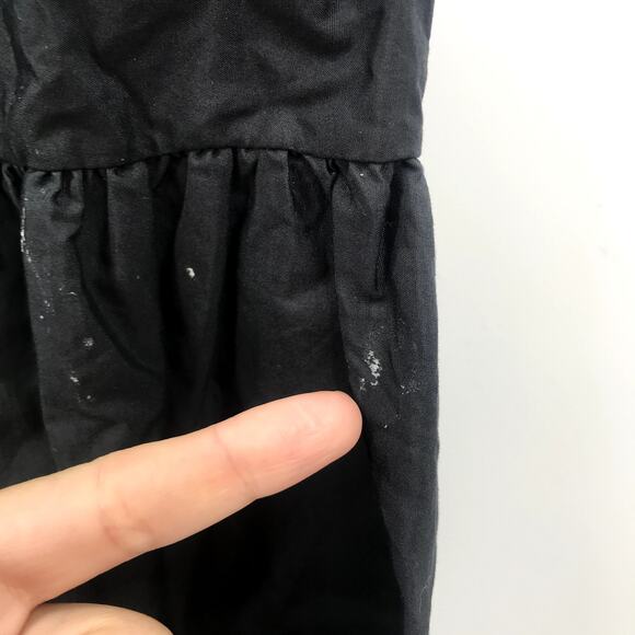 No. 21 Gilmar Iceberg Zipper Crystal Embellished Collar Shirt Dress M Black NWD - Picture 11 of 12